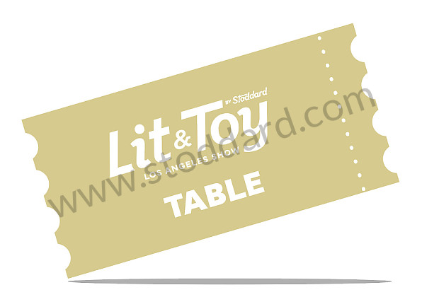 LALITTABLE - TABLE FOR LA LIT SHOW 2027 for Porsche 